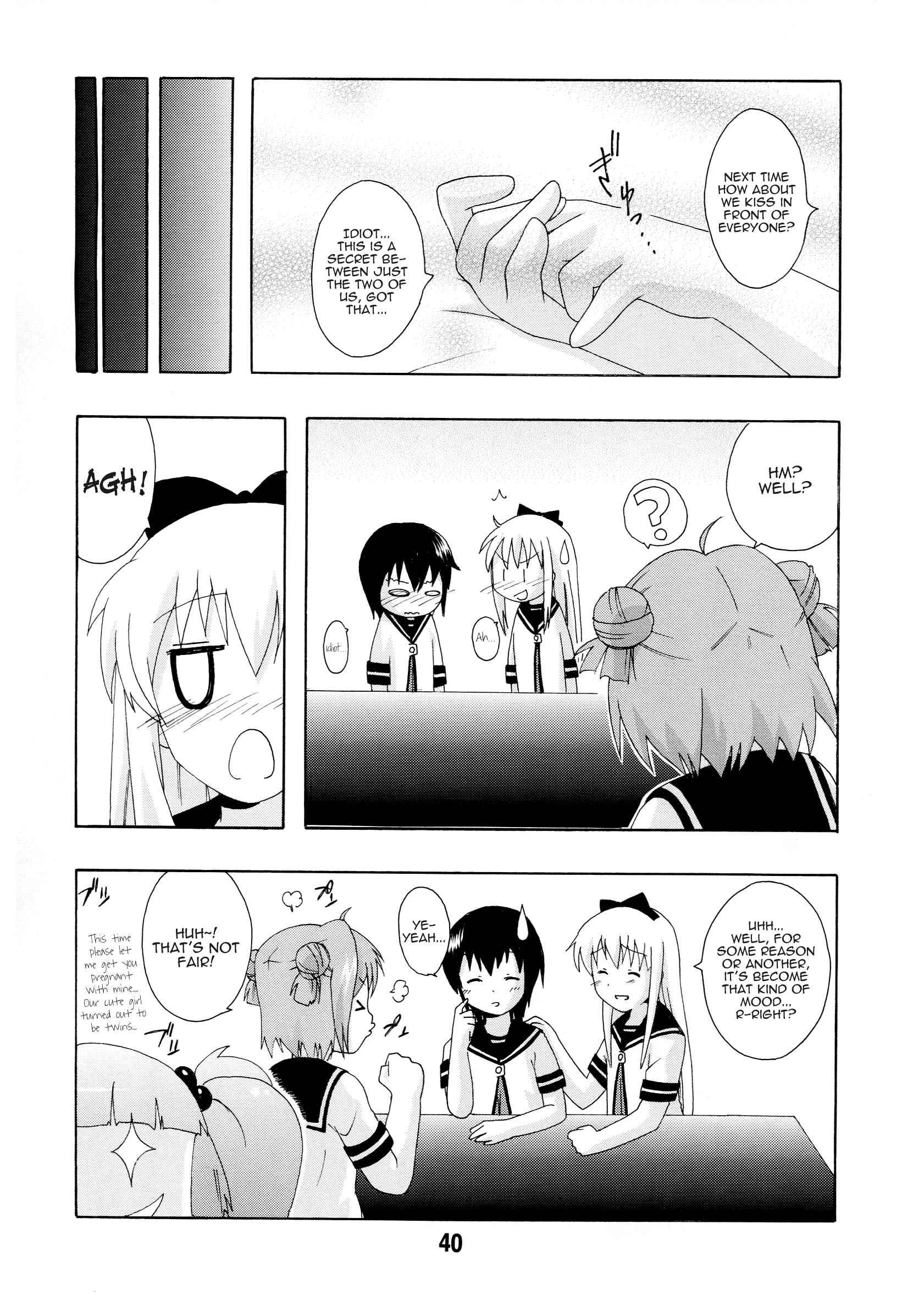 Yuru Yuri Dj - Yurarararakkusu Chapter 1000 Page 37